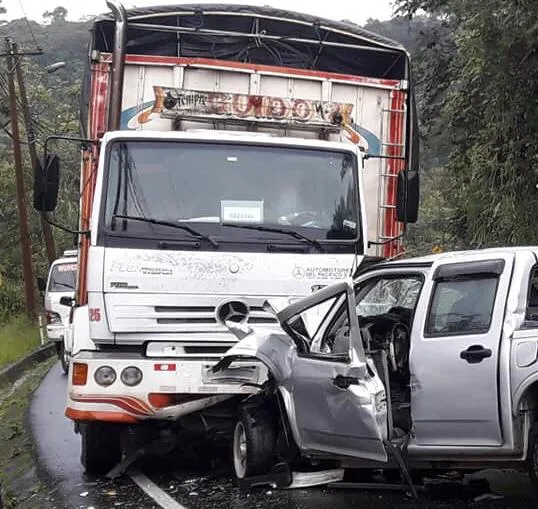 Accidente en el Alpayacu