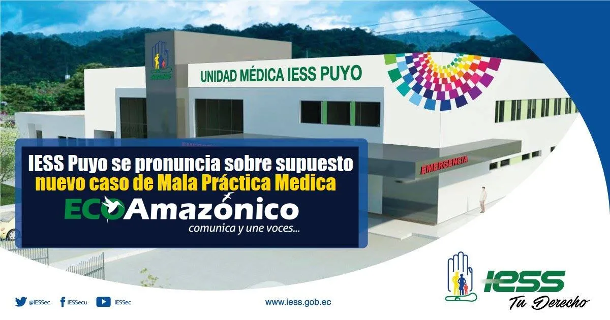 Comunicado del IESS sobre supuesta Mala Practica Médica
