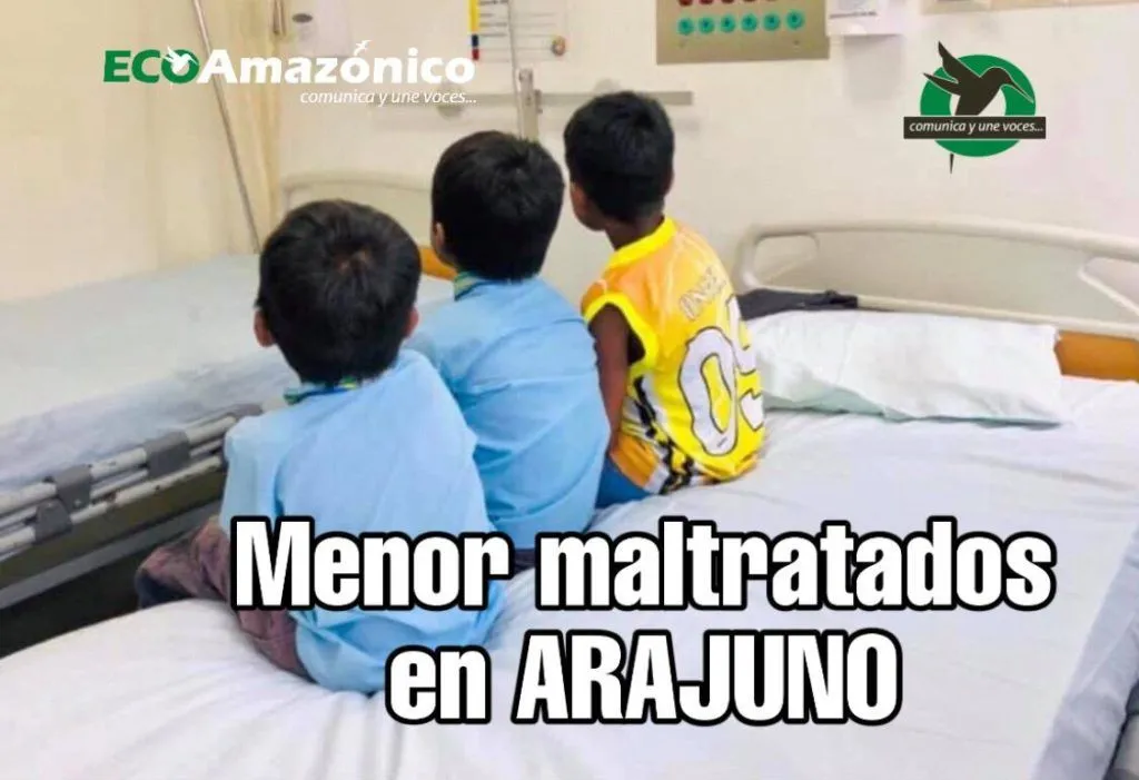 Menores rescatados de maltrato físico en Arajuno