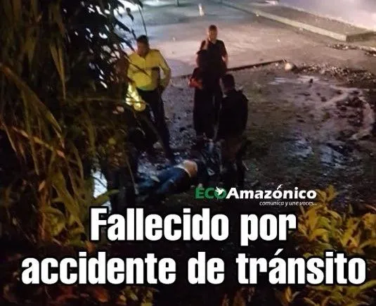 Fallecido en accidente de tránsito en Puyo