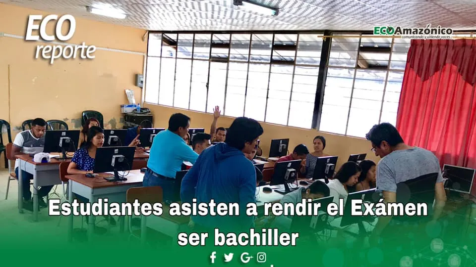Jóvenes rindieron examen Ser Bachiller en Shell