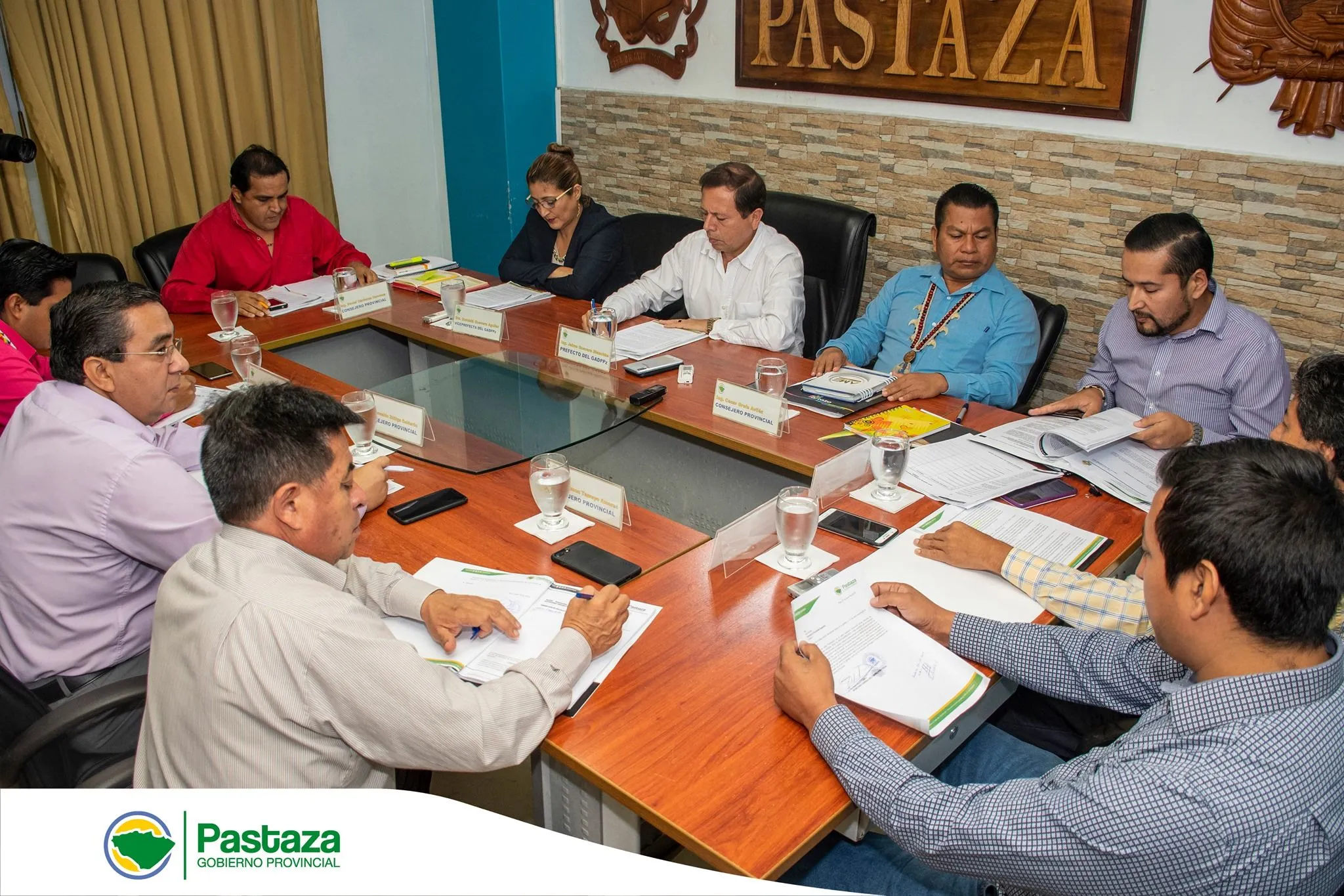 Sesión Ordinaria de la Prefectura de Pastaza