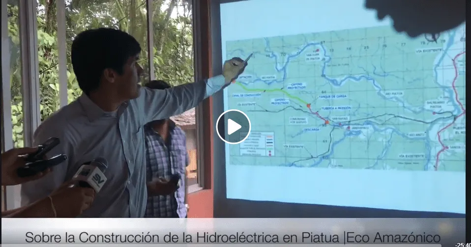 Hidroeléctrica GENEFRAN .SA invitó a rueda de prensa