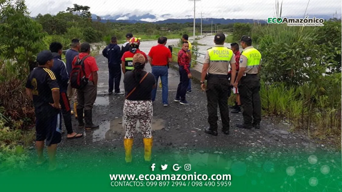 Bomberos de Mera informan sobre aluvión de Pastaza