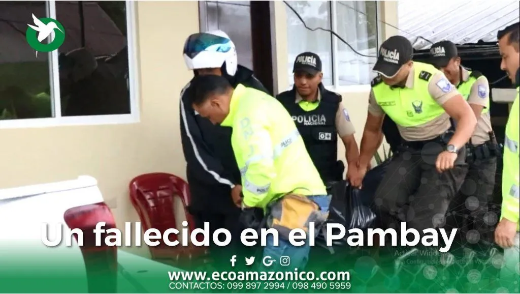 Un fallecido en el sector del Pambay