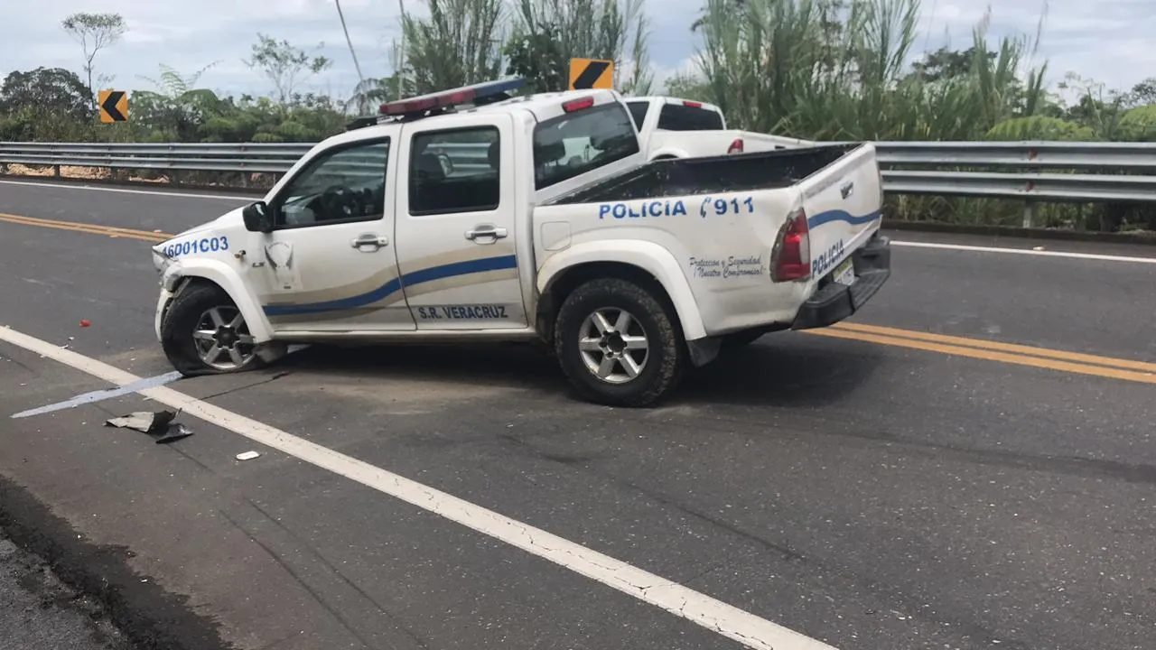 Operativo Policial de un robo en el km vía a Macas