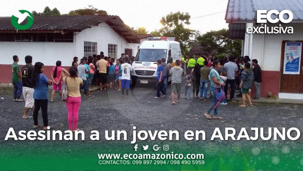 Fiestas de Arajuno se manchan de sangre en su último día