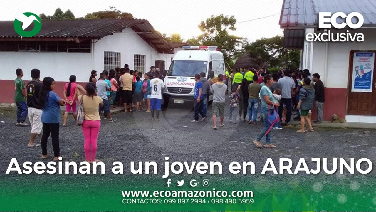 Fiestas de Arajuno se manchan de sangre en su último día