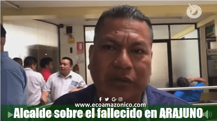 Alcalde de Arajuno dice que caso de asesinato al joven fue un acto aislado de las fiestas