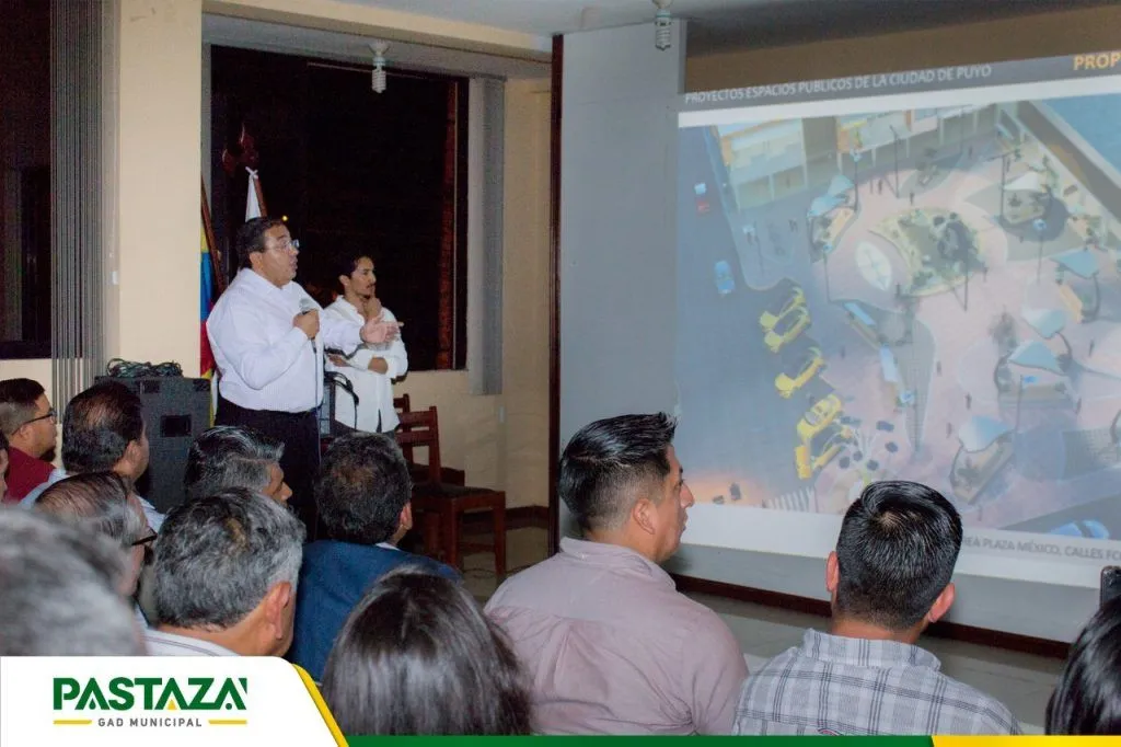 Municipio presenta diseños para modernizar Puyo .