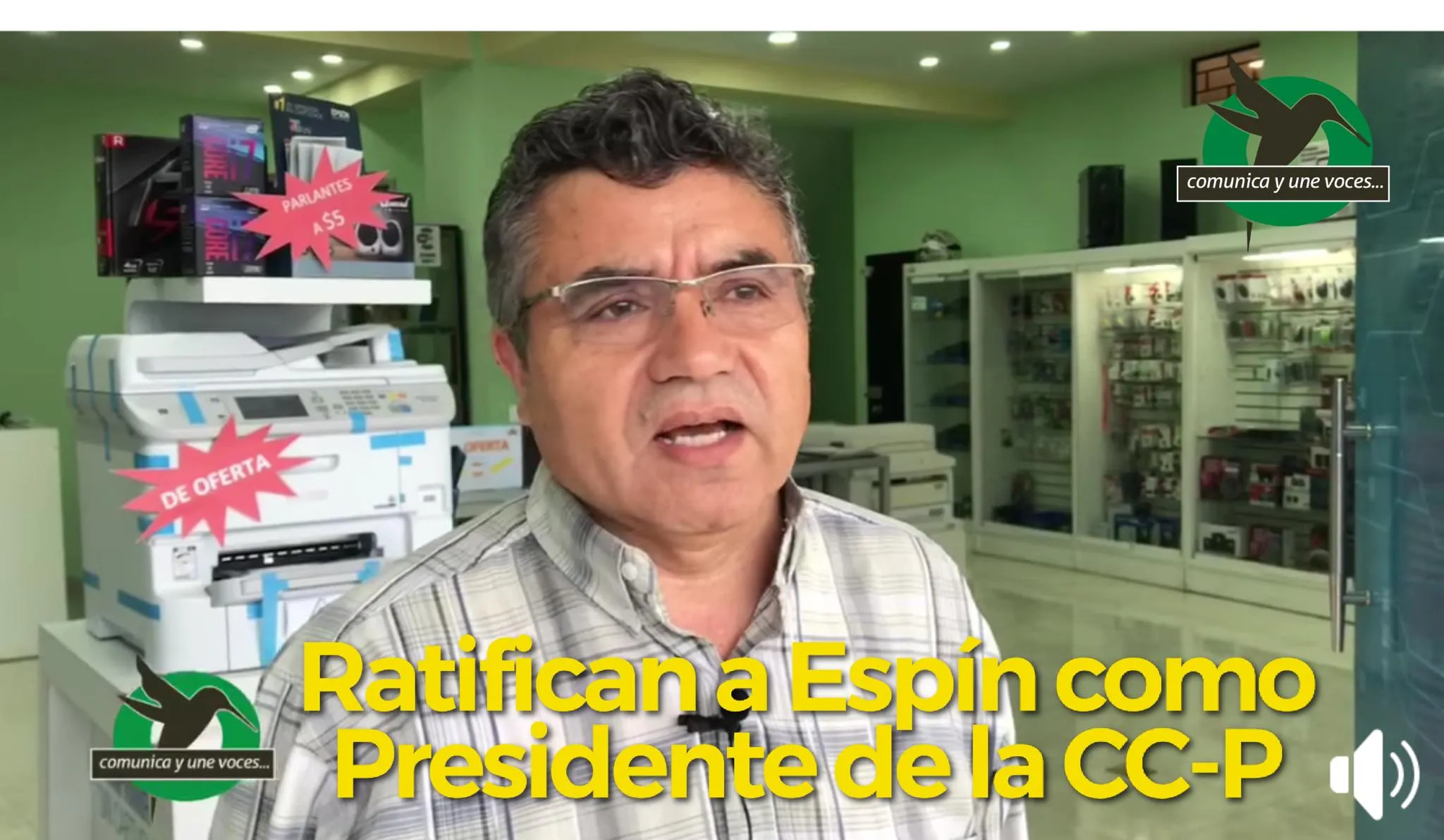Espín ratificado como Presidente de la Cámara de Comercio de Pastaza