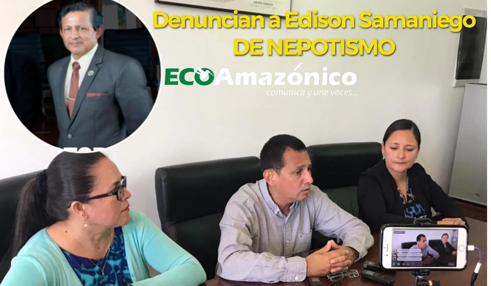Denuncian a Samaniego de Nepotismo