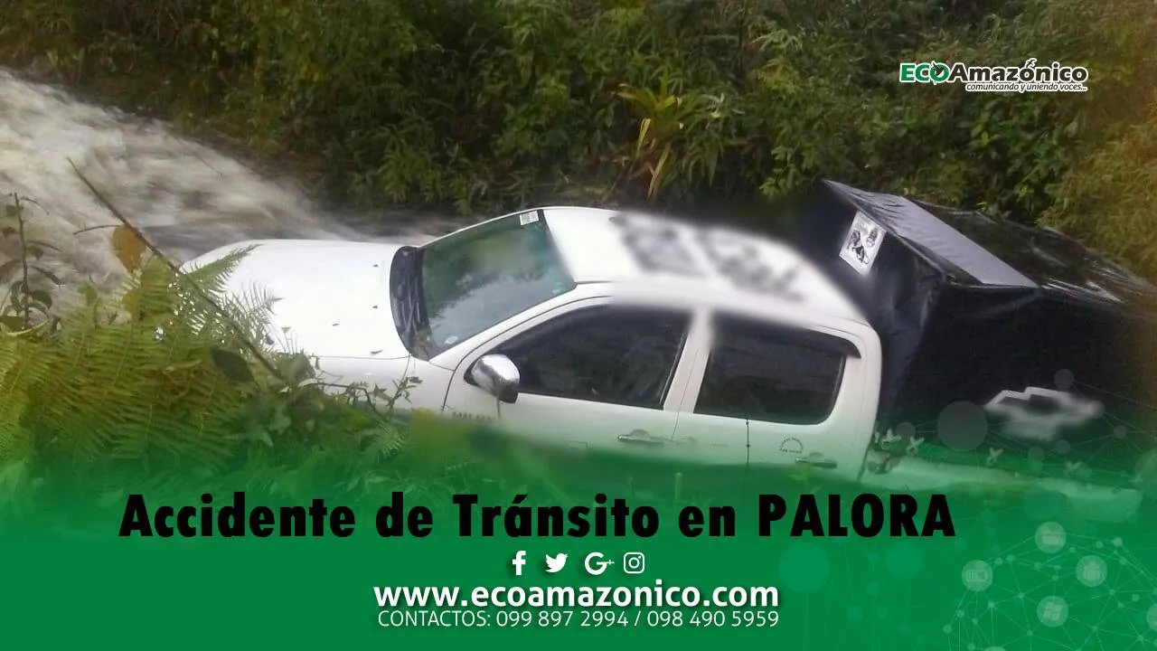 Accidente de Tránsito en Palora