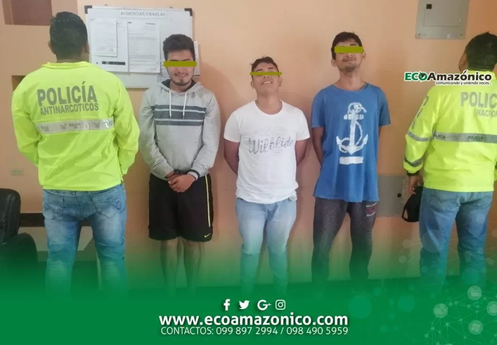 Policía Nacional desarticula banda dedicada al micro-tráfico en Puyo