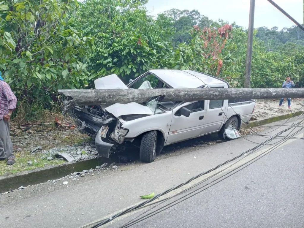 Accidente de tránsito Arosemena Tola