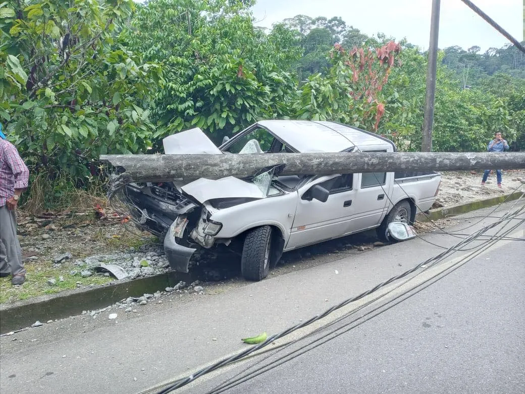 Accidente de tránsito Arosemena Tola
