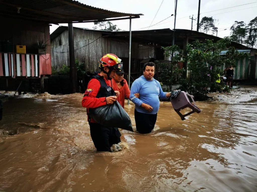 Comandante de Bomberos sobre las inundaciones en Puyo