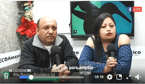Entrevista a la Vicealcaldesa y Concejal de Puyo Bayas