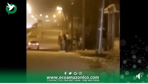 Grescas callejeras en Puyo