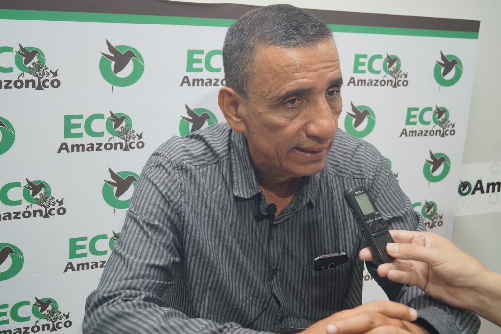 Hugo Cedeño defiendo el Plan Maestro de Alcantarillado