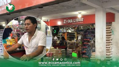 Jorge Tipan, dejo de vender legumbres y hoy maneja un Supermercado en Puyo