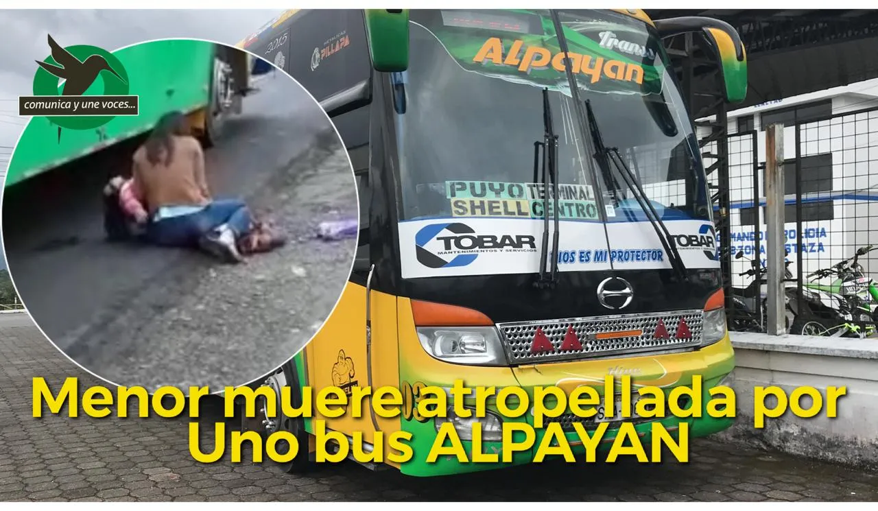 Alpayan atropelló a una menor en la Moravia