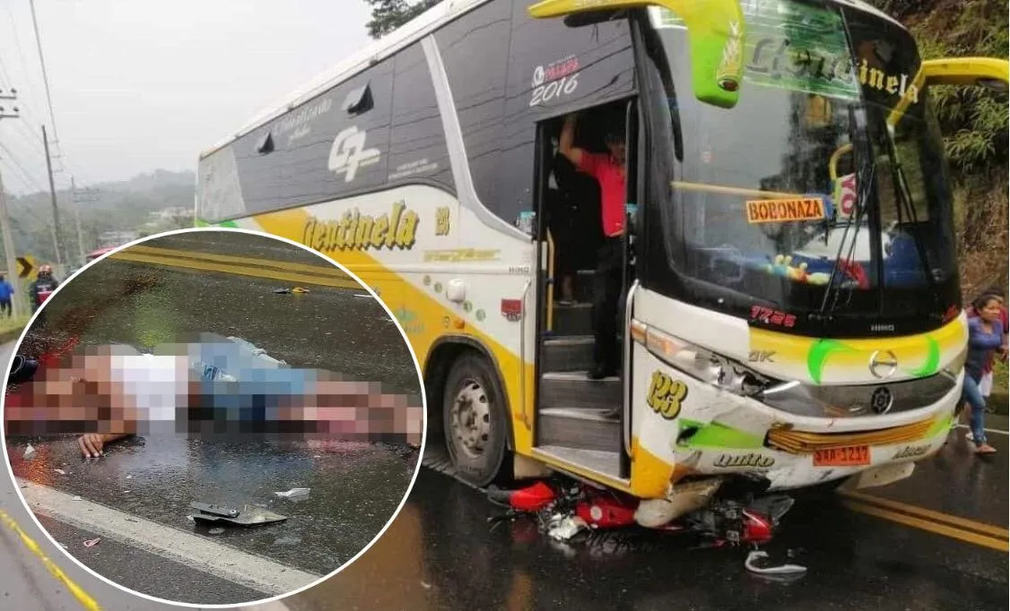 Fatal accidente de tránsito en la vía Puyo Macas