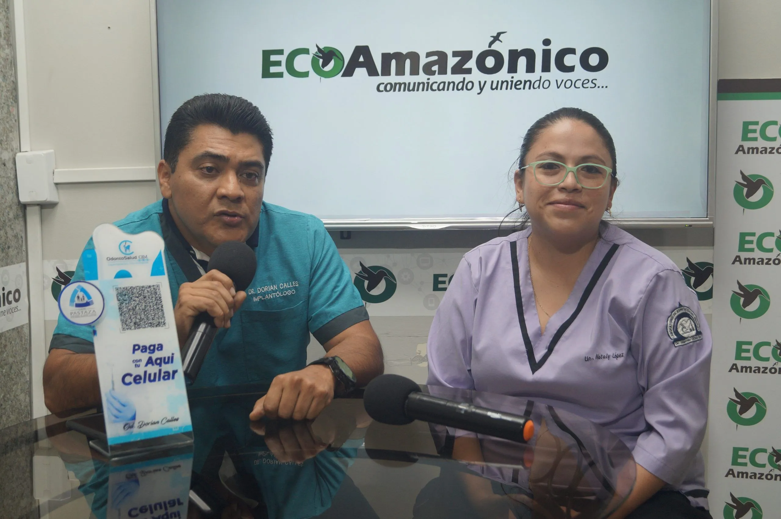 Centros de Especialidades Médicas en Puyo informan sobre el código QR de la CACPE