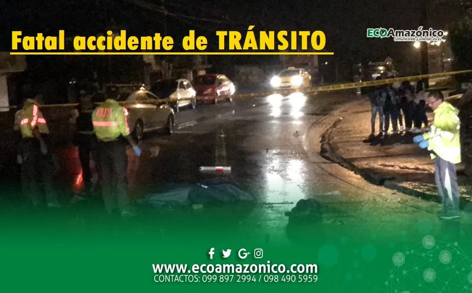 Un fallecido deja un nuevo accidente de tránsito en Puyo
