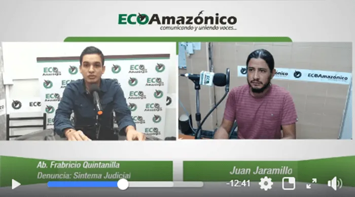 Réplica al Presidente de la Judicatura de Pastaza del "Incidente informático "