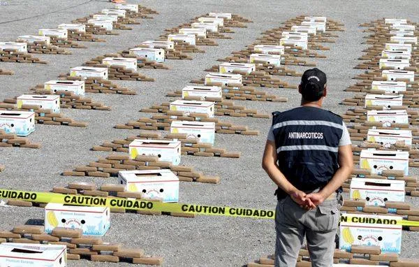 8 Toneladas de droga decomisas en Ecuador en lo que va del año