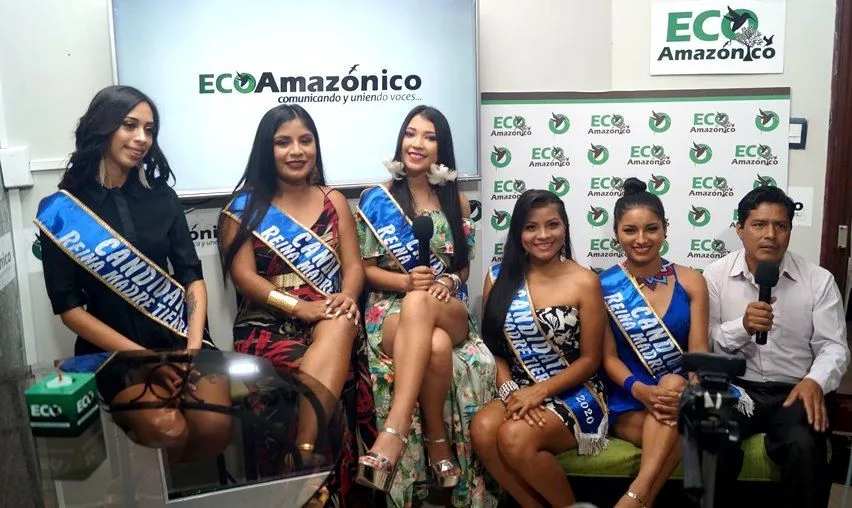 Candidatas a reina de Madre Tierra