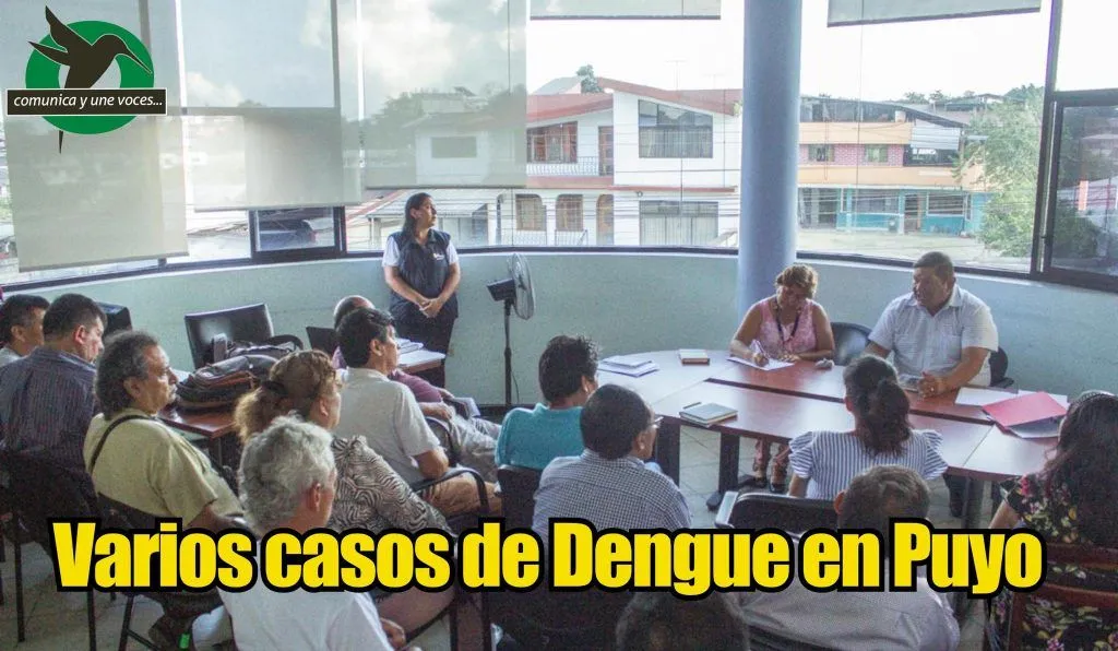 Aumento de casos de dengue en Puyo