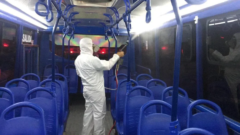 Desinfección de virus de las Unidades de la Cordero Guerra