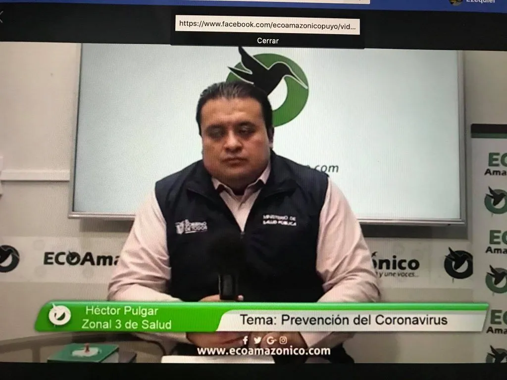 Entrevista con el Zonal de Salud 3 Héctor Pulgar