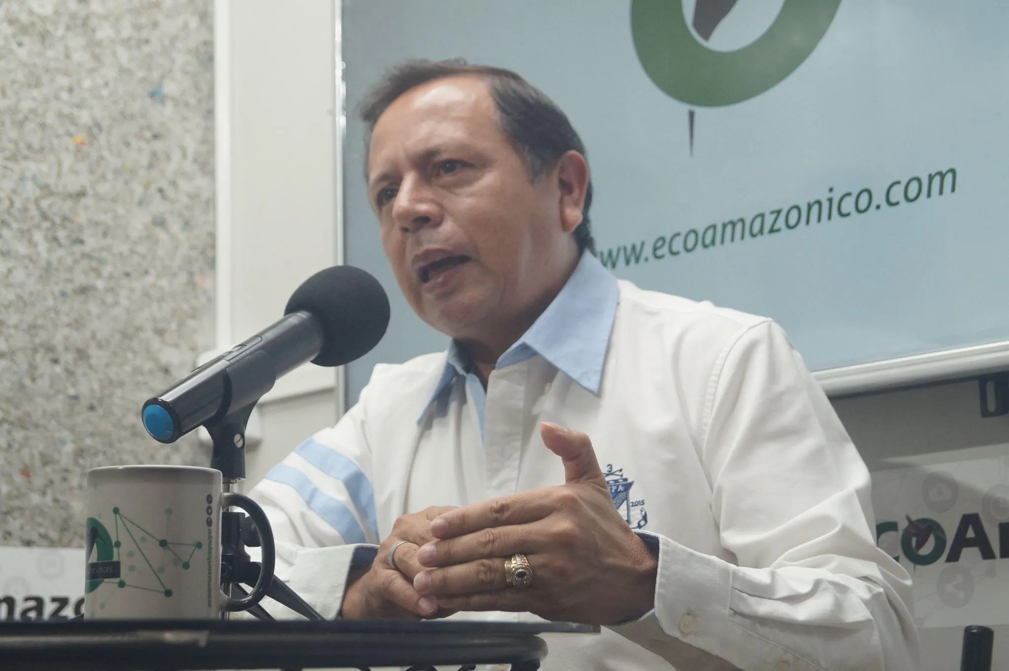 Entrevista en vivo al Prefecto de Pastaza