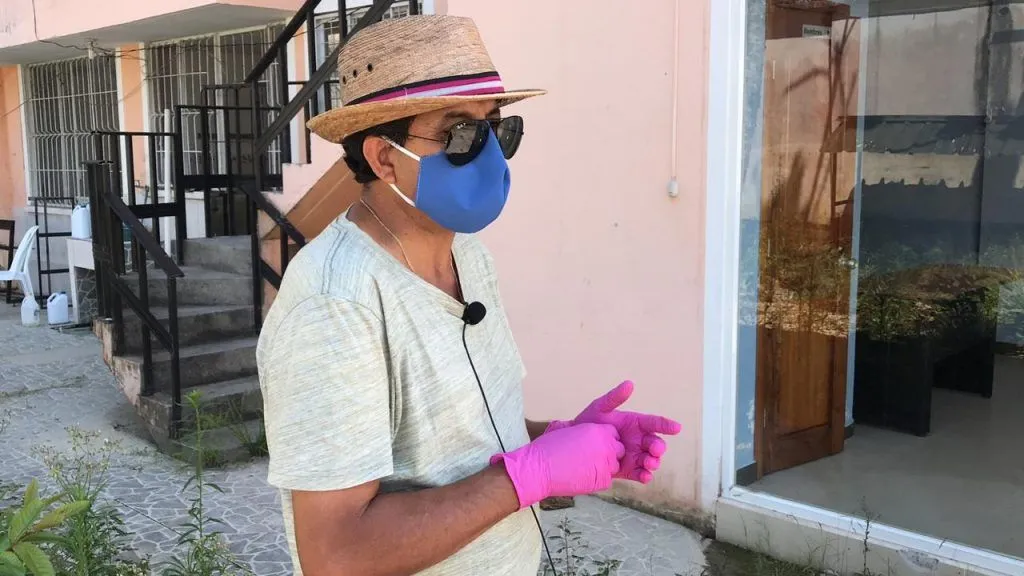 JERVIS ARBOLEDA GESTIONA LUGAR PARA PERSONAS CON COVID19