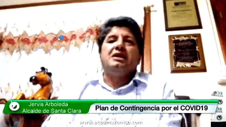 Alcalde de Santa Clara informa sobre la emergencia del COVID19 en su cantón