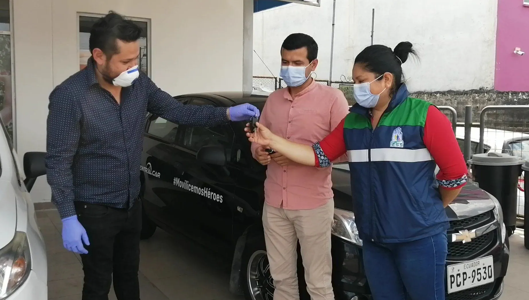 CENTRAL CAR PRESTA DOS VEHÍCULOS PARA LOS MÉDICOS