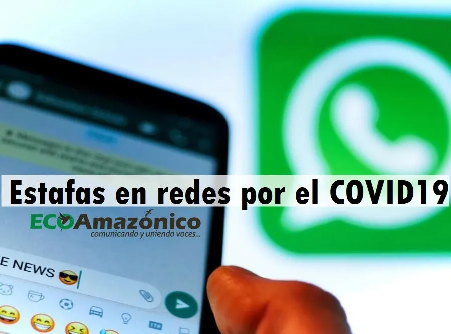 Estafas en redes por covid 19
