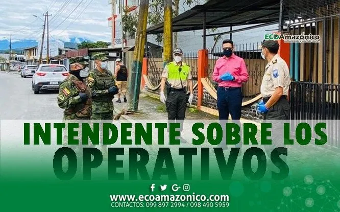 Intendente explica los diferentes operativos en Pastaza por el COVID19