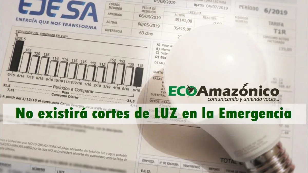 No habrá cortes de energía eléctrica por falta de pago
