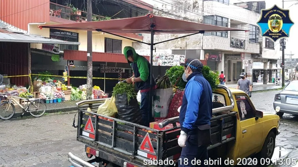 OPERATIVOS EN LAS CALLES DE PUYO