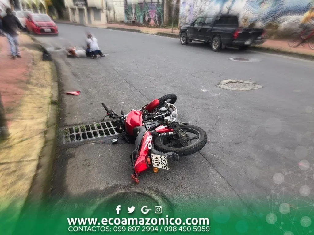Accidente de tránsito en Puyo