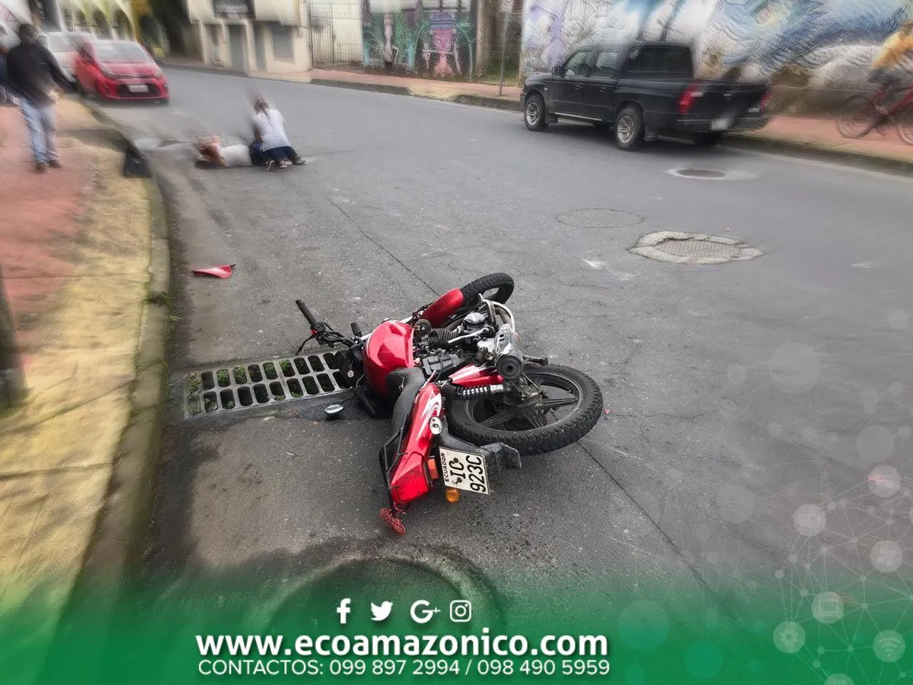 Accidente de tránsito en Puyo