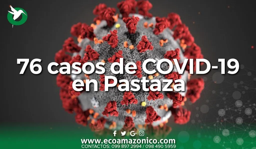 76 casos de COVID-19