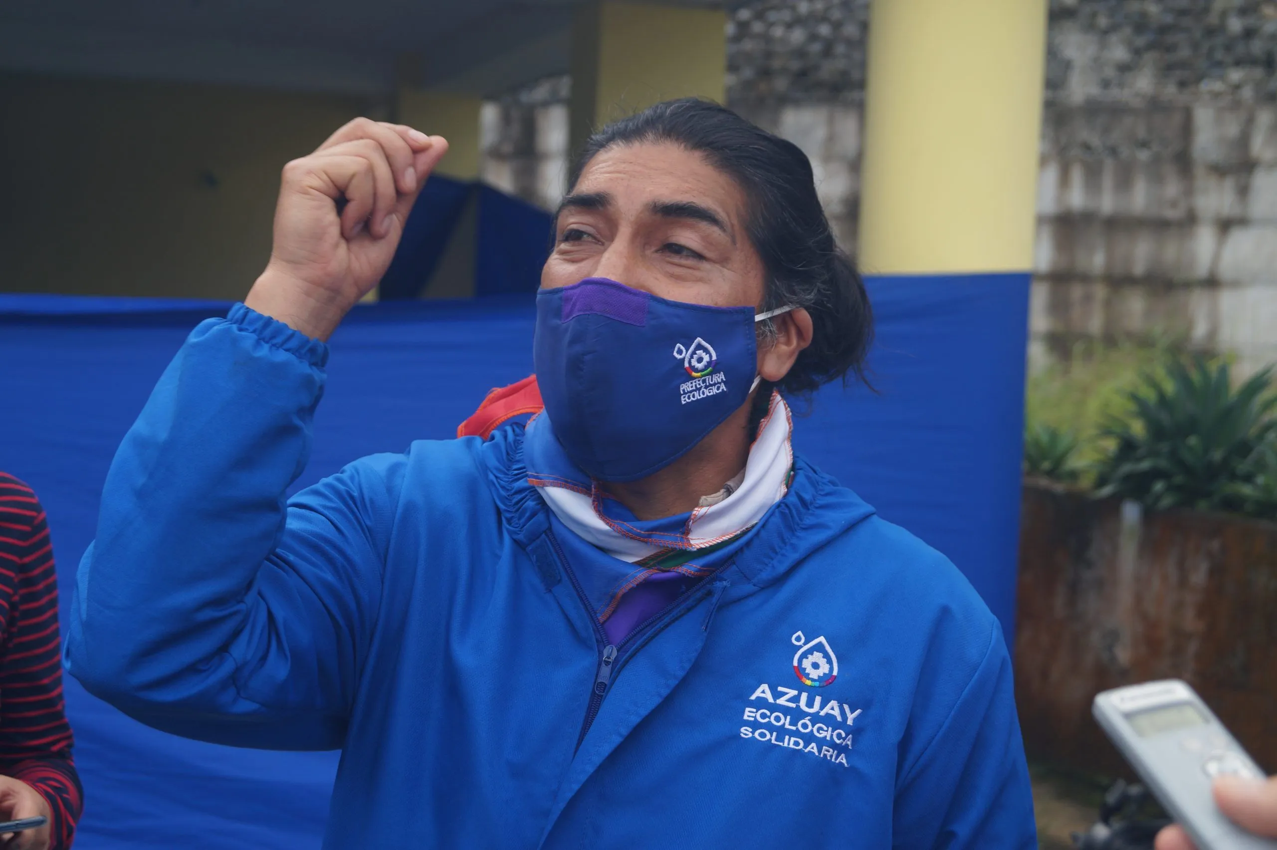 Yaku perez visita Pastaza