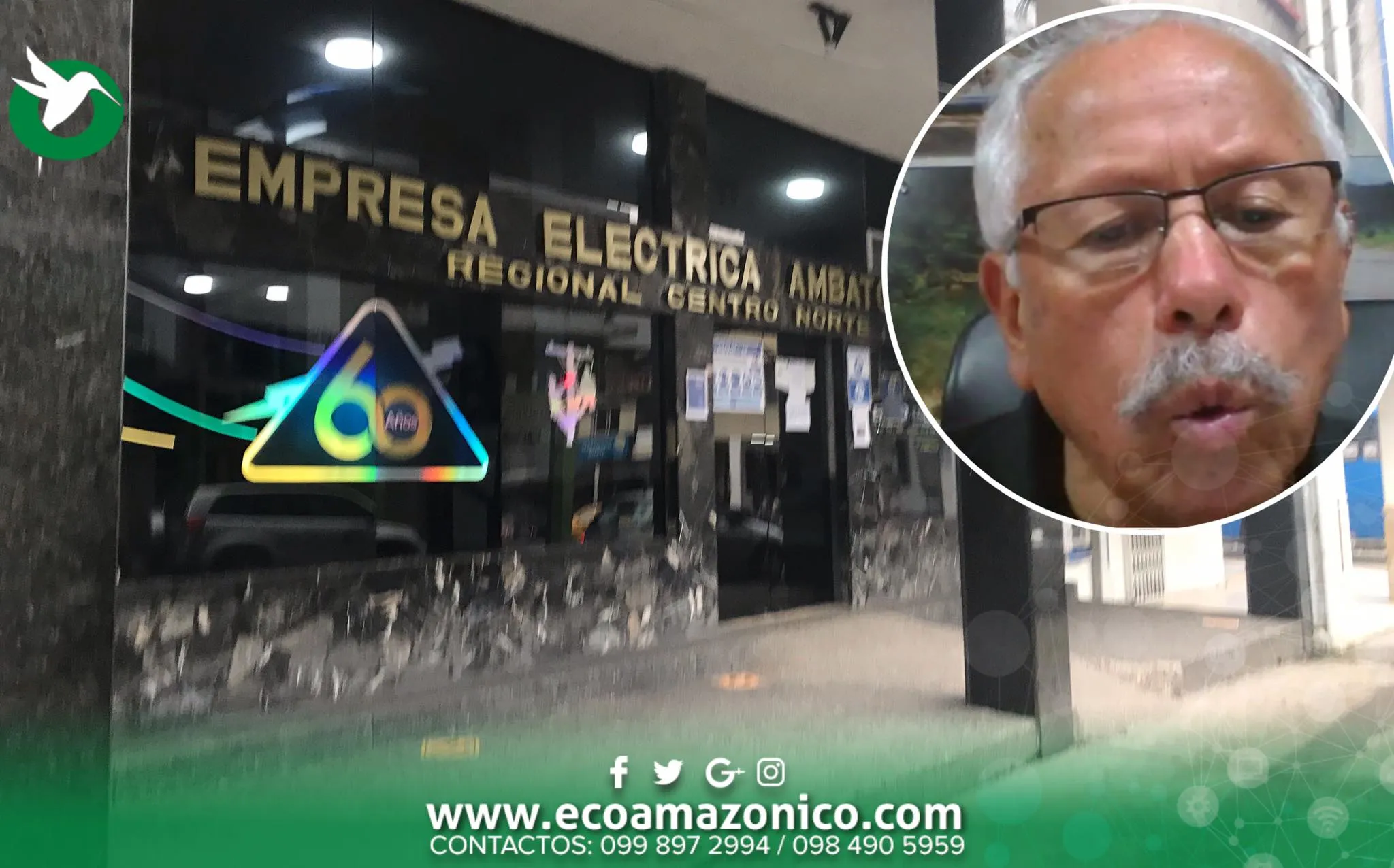 Pagos altos de luz en las planillas en Pastaza