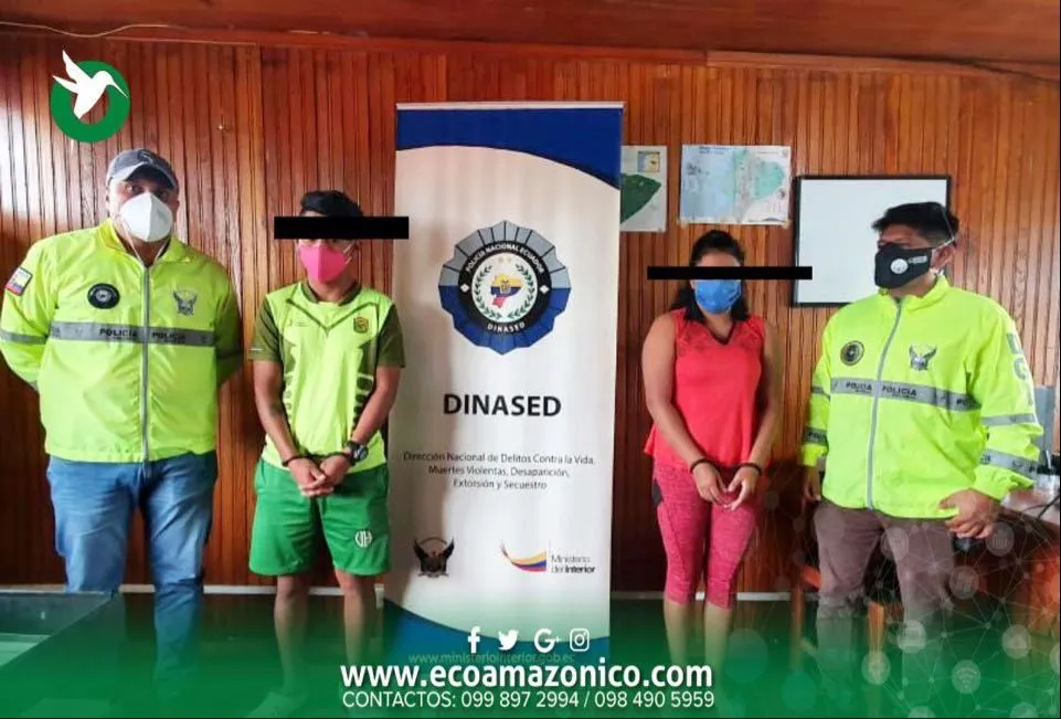 Capturan en Shell a dos ciudadanos por el delito de Homicidio a un menor