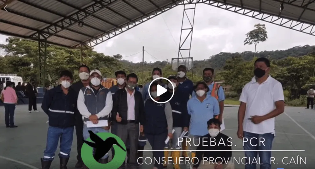 300 pruebas de PCR se realizaron en Madre Tierra